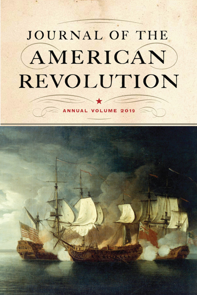  Journal of the American Revolution 2019 cover art