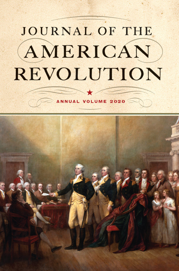  Journal of the American Revolution 2020 cover art