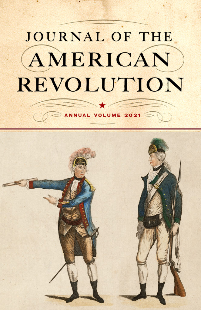  Journal of the American Revolution 2021 cover art