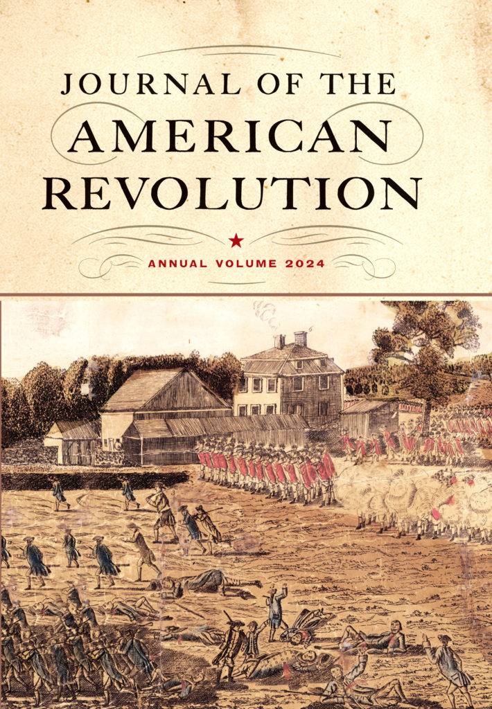  Journal of the American Revolution 2024 cover art
