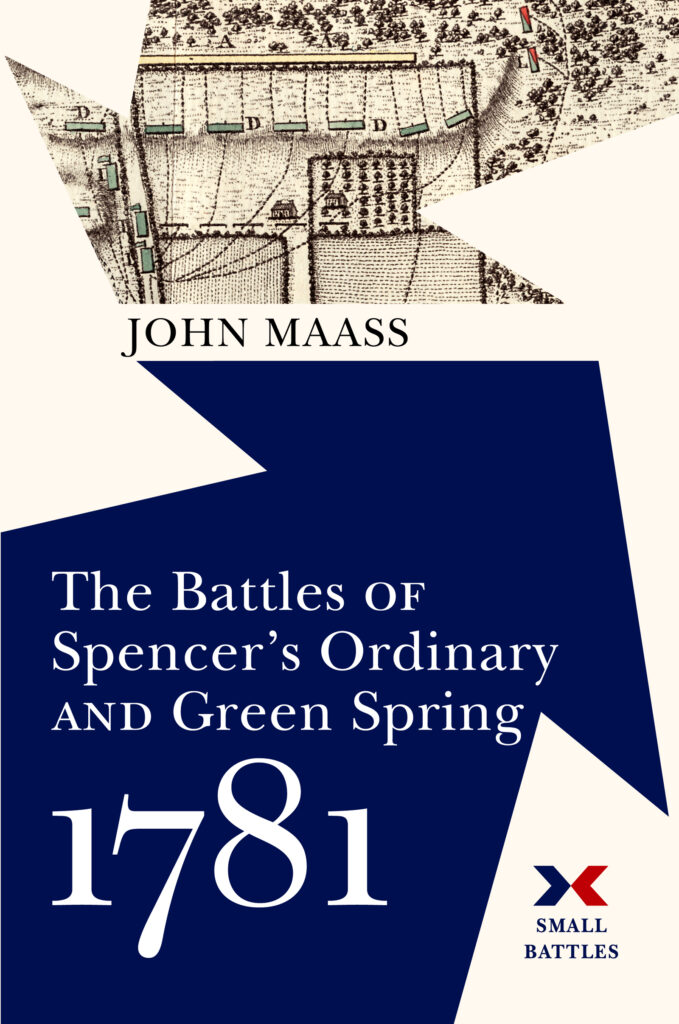 The Battles of Spencer's Ordinary and Green Spring, 1781 cover art