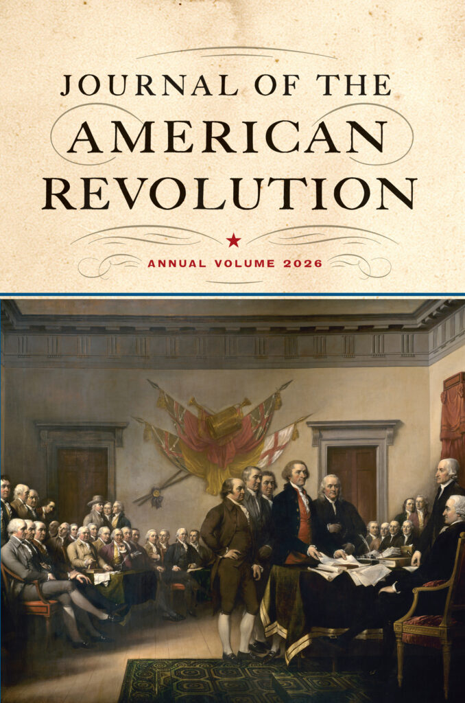  Journal of the American Revolution cover art